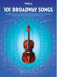 101 Broadway Songs: Viola (noty na violu)