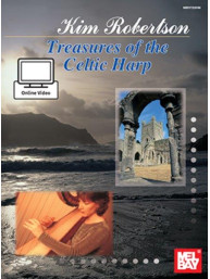 Kim Robertson: Treasures Of The Celtic Harp (noty na harfu) (+video)