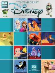 Contemporary Disney: Easy Guitar With Notes And Tab (noty, tabulatury na snadnou kytaru)