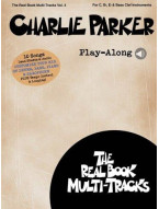 Real Book Multi-Tracks Volume 4: Charlie Parker Play-Along (noty na nástroje C, Eb, Bb, basového klíče) (+audio)