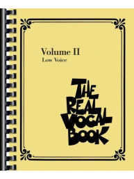 The Real Vocal Book: Volume II (Low Voice) (noty, melodická linka, akordy)