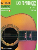 Hal Leonard Guitar Method: Easy Pop Melodies - 3rd Edition (noty, melodická linka, akordy) (+audio)