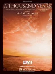 Perri Christina: A Thousand Years (noty na klavír, zpěv, akordy na kytaru)