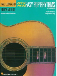 Hal Leonard Guitar Method: Even More Easy Pop Rhythms - 2nd Edition (akordy na kytaru, texty písní)