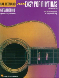Hal Leonard Guitar Method: More Easy Pop Rythms - 2nd Edition (akordy na kytaru, texty písní)