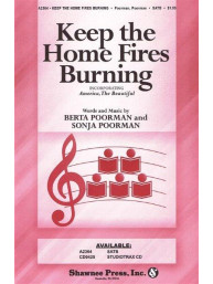 Keep The Home Fires Burning (With 'America, The Beautiful') - SATB (noty na sborový zpěv) - SADA 5 ks
