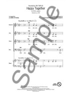 The Turtles: Happy Together - SATB A Capella (noty na sborový zpěv) - SADA 5 ks