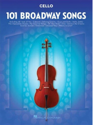 101 Broadway Songs: Cello (noty na violoncello)
