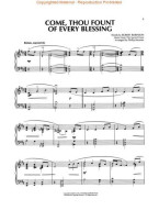 Hymns with a Touch of Jazz (noty na sólo klavír)