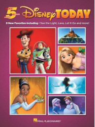 Disney Today: Five Finger Piano Songbook (noty na pětiprstý klavír)