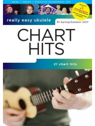 Really Easy Ukulele: Chart Hits - #1 Spring/Summer 2017 (noty, melodická linka, akordy) (+audio, software, eBook)