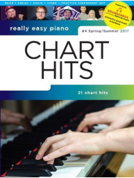 Really Easy Piano: Chart Hits - #4 Spring/Summer 2017 (noty na snadný sólo klavír) (+audio, software, eBook)