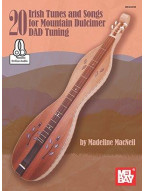 20 Irish Tunes And Songs For Mountain Dulcimer (DAD Tuning) (noty, tabulatury na dulcimer) (+audio)