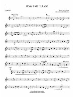 Instrumental Play-Along: Moana - Clarinet (noty na klarinet) (+audio)