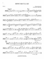 Instrumental Play-Along: Moana - Cello (noty na violoncello) (+audio)