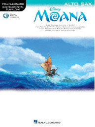 Instrumental Play-Along: Moana - Alto Saxophone (noty na altsaxofon) (+audio)