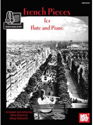 Mizzy McCaskill/Dona Gilliam: French Pieces For Flute And Piano (noty na příčnou flétnu, klavír) (+audio)