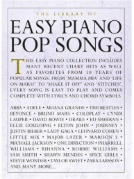The Library Of Easy Piano Pop Songs (noty na snadný sólo klavír)