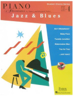 Faber Piano Adventures - Student Choice Series: Jazz & Blues Level 4 (noty na sólo klavír)