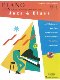 Faber Piano Adventures - Student Choice Series: Jazz & Blues Level 4 (noty na sólo klavír)