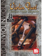 Mary Ann Harbar: Violin Duet Classics Made Playable (noty na housle) (+audio)