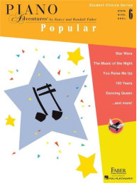 Faber Piano Adventures - Student Choice Series: Popular Level 6 (noty na sólo klavír)
