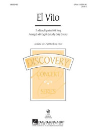El Vito (Arr Emily Crocker) 2-Part (noty na dvojhlasý zpěv) - SADA 5 ks