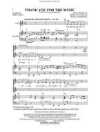 ABBA Thank You For Music (SSA) (noty na sborový zpěv) - SADA 5 ks
