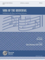 Ola Gjeilo: Song Of The Universal - SATB (noty na sborový zpěv, klavír) - SADA 5 ks