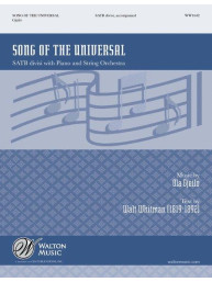 Ola Gjeilo: Song Of The Universal - SATB (noty na sborový zpěv, klavír) - SADA 5 ks