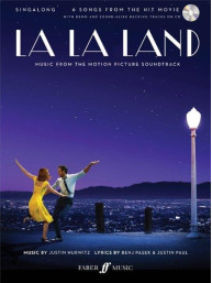 Justin Hurwitz: La La Land Singalong Selection (noty na zpěv, klavír) (+audio)