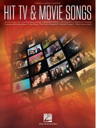Hit TV & Movie Songs (noty na klavír, zpěv, akordy na kytaru)