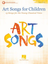 Art Songs For Children (noty na zpěv, klavír) (+audio)