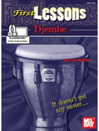 Paulo Mattioli: First Lessons Djembe (noty na djembe) (+audio & video)