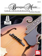 Baroque Music For Mandolin (noty, tabulatury na mandolínu) (+audio)
