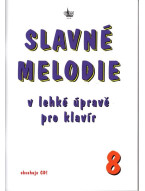 Slavné melodie v lehké úpravě pro klavír 8 (+CD)