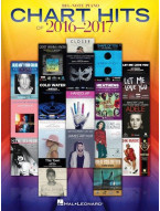 Chart Hits Of 2016-2017 - Big Note Piano (velké noty na snadný sólo klavír)