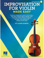 Laurie Gabriel: Improvisation For Violin Made Easy (noty na housle) (+audio)