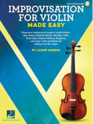Laurie Gabriel: Improvisation For Violin Made Easy (noty na housle) (+audio)
