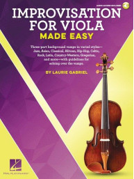 Laurie Gabriel: Improvisation For Viola Made Easy (noty na violu) (+audio)