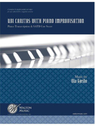 Ola Gjeilo: Ubi Caritas With Piano Improvisation (noty na sólo klavír)