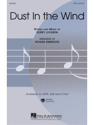 Kansas: Dust In The Wind (Emerson Roger) SATB (noty na sborový zpěv) - SADA 5 ks
