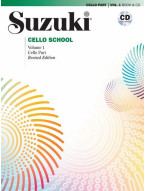 Suzuki Cello School Volume 1 2014 - Revised Edition (noty na violoncello) (+audio)