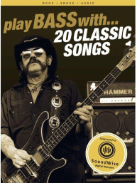 Play Bass With 20 Classic Songs (noty, tabulatury na baskytaru) (+audio)