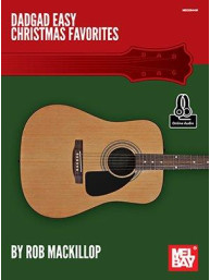 DADGAD Easy Christmas Favorites (noty, tabulatury na kytaru) (+audio)