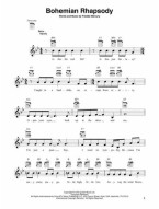 Queen For Ukulele (noty, melodická linka, akordy)