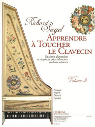 Richard Siegel: Apprendre á Toucher Le Clavecin Vol. 2 (noty na cembalo)
