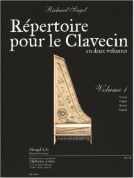 Richard Siegel: Répertoire pour le clavecin Vol. 1 (noty na cembalo)