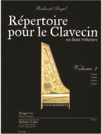 Richard Siegel: Répertoire pour le clavecin Vol. 2 (noty na cembalo)