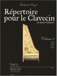 Richard Siegel: Répertoire pour le clavecin Vol. 2 (noty na cembalo)